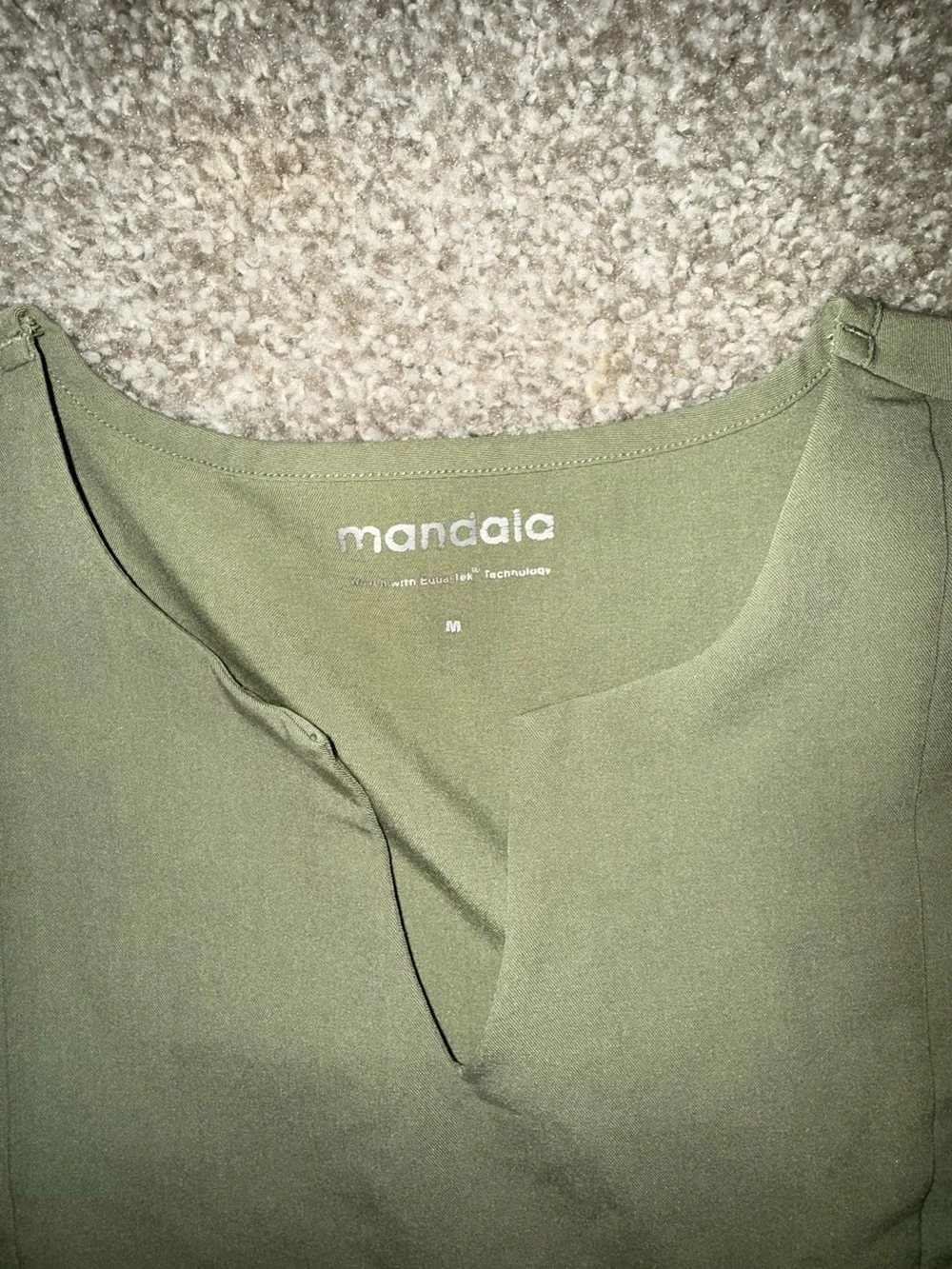 Women's Olive Green Jogger  Scrub Set - Drawstring Waist